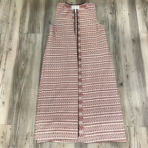 BCBGENERATION Maxi Jacquard Vest Size S